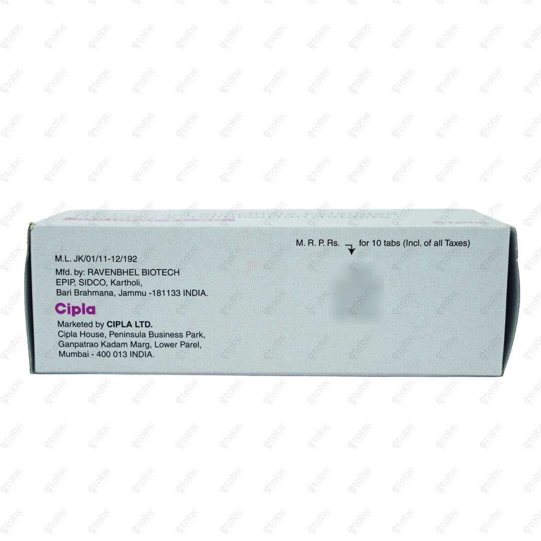 Metolar TL 25 Tablet 10's