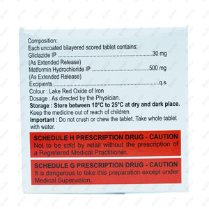 Cyblex M XR 30mg Tablet 15's