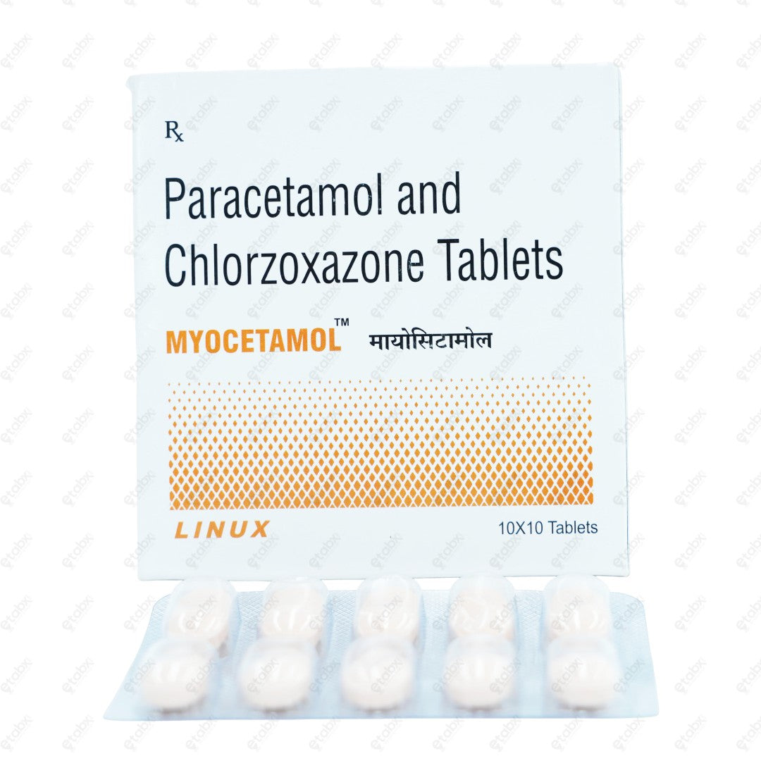 Myocetamol Tablet 10's