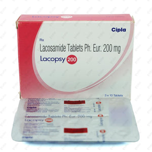 Lacopsy 200mg Tablets 10s