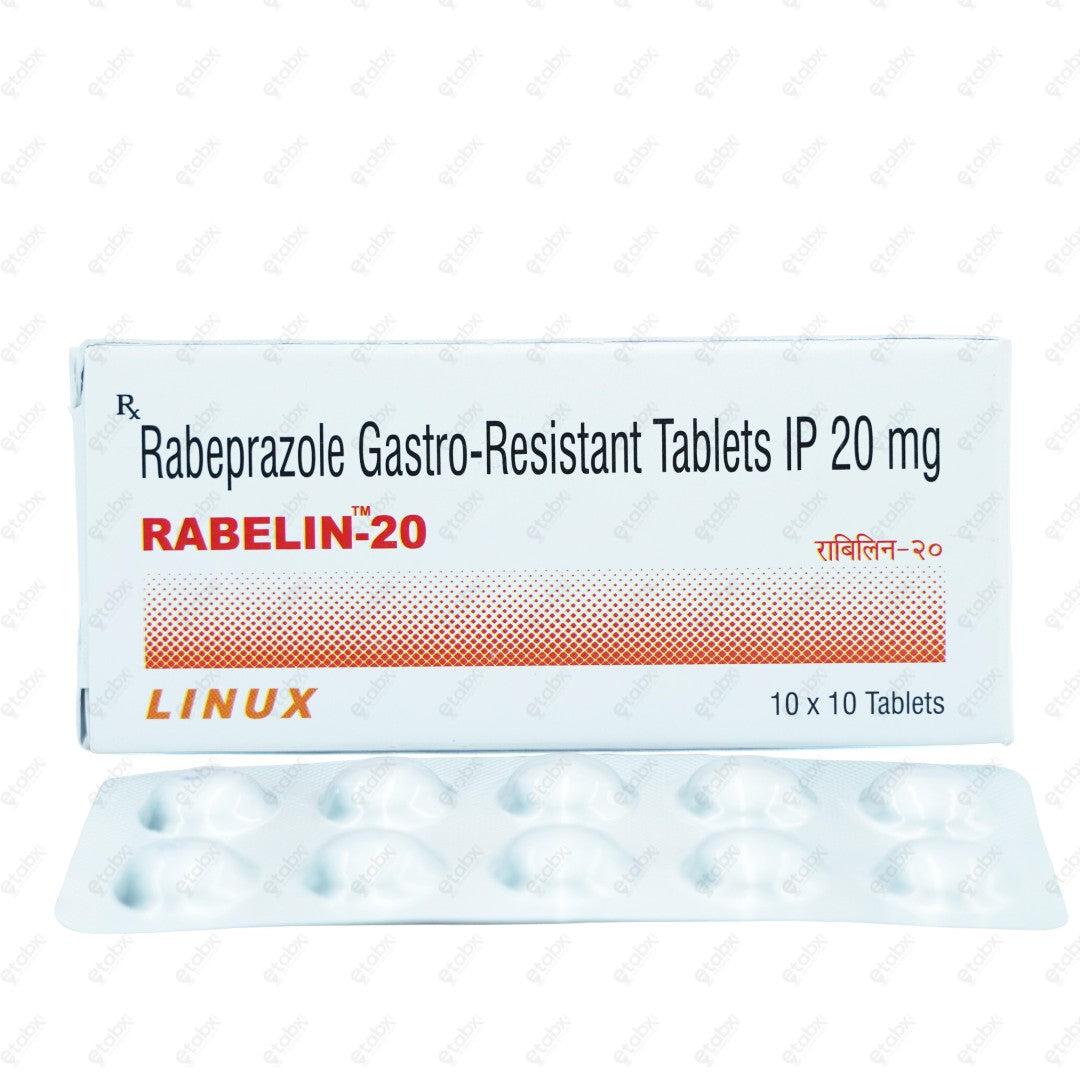 Rabelin 20mg Tablet 10's