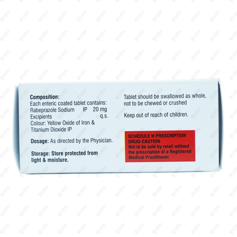 Rabelin 20mg Tablet 10's