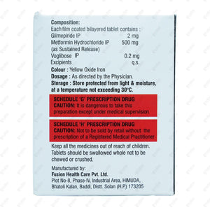 Glynamic MV2 Tablet 10's