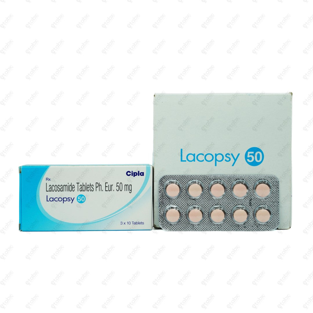 Lacopsy 50mg Tablets 10's