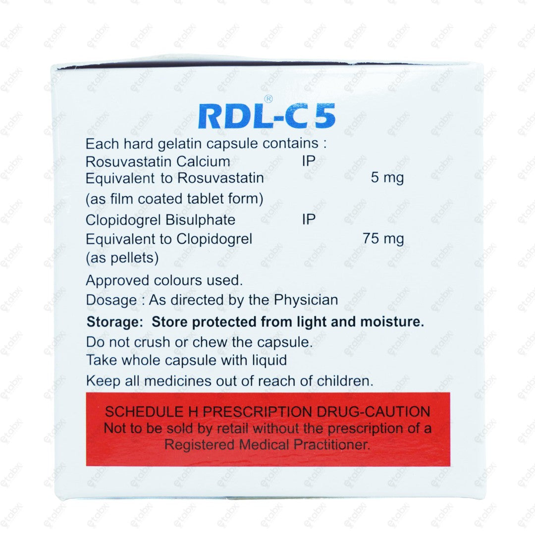 RDL C 5mg Capsule 10's