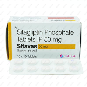 Sitavas 50mg Tablet 10's