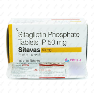 Sitavas 50mg Tablet 10's