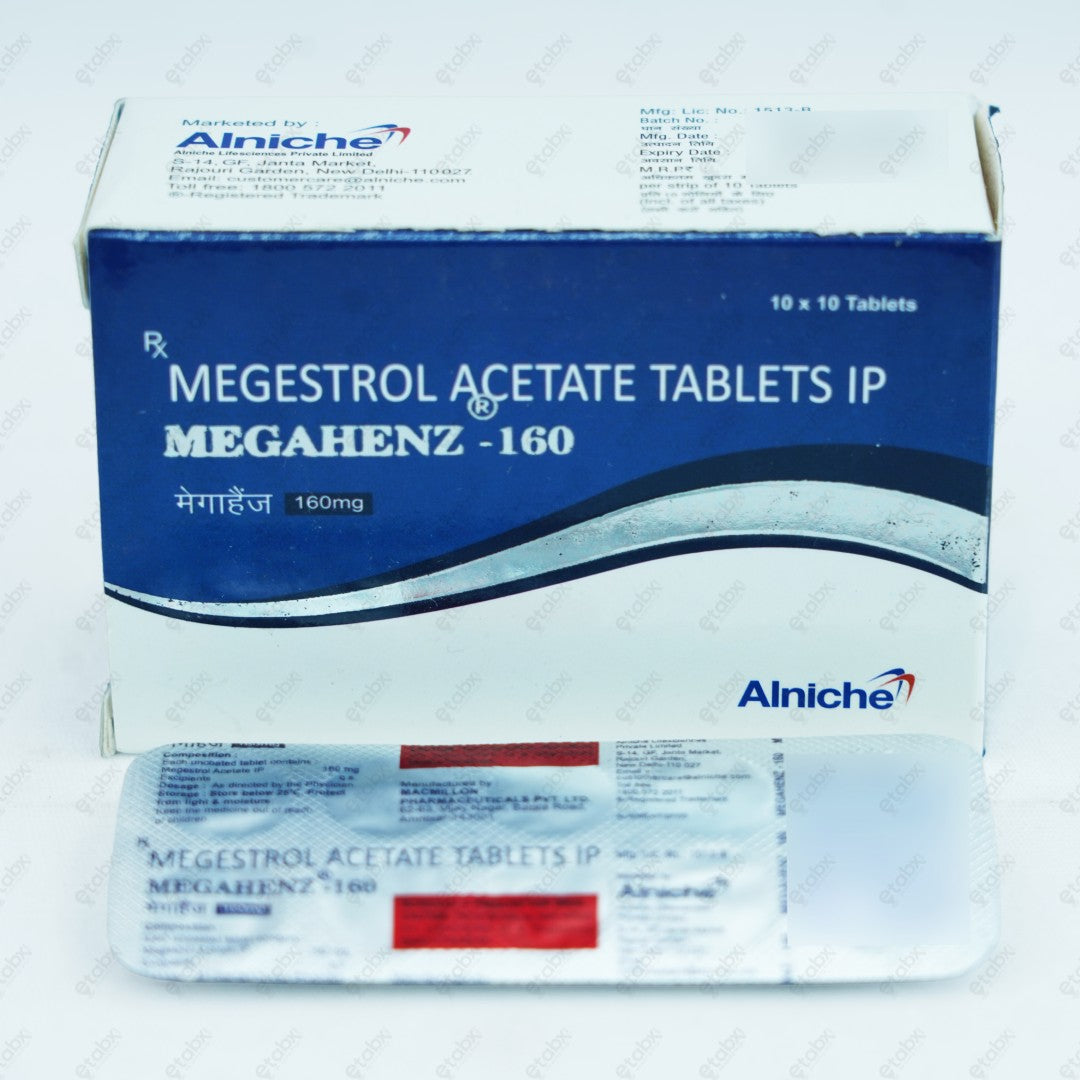 Megahenz 160mg Tablet 10's