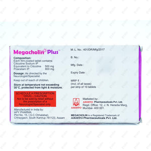 MEGACHOLIN PLUS Tablets (10's)