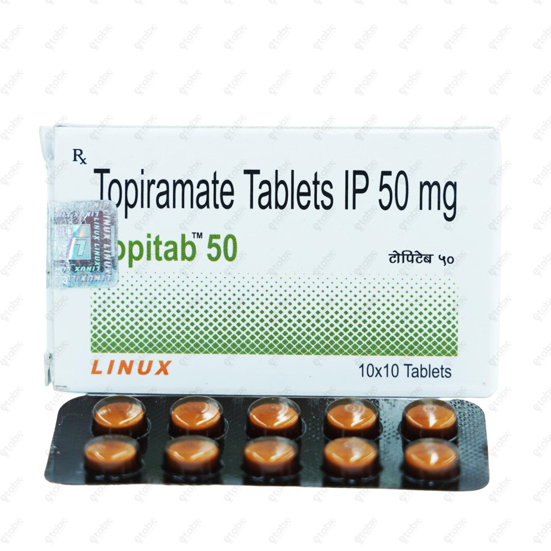 TOPITAB 50mg Tablet 10