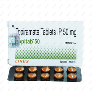 TOPITAB 50mg Tablet 10