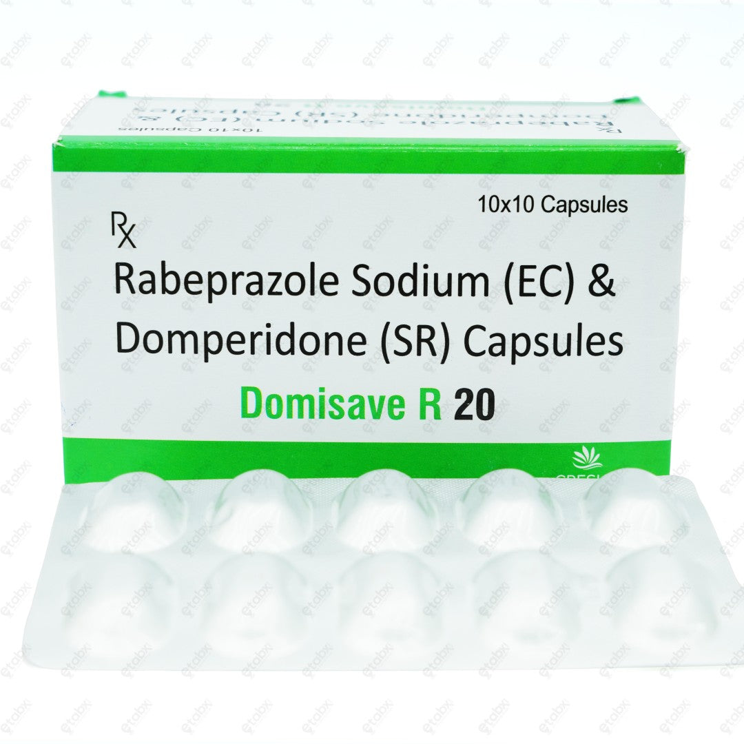 Domisave R 20MG Tablet 10's