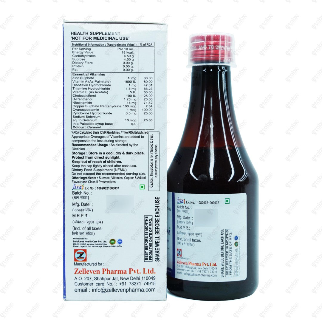 Jutin Z Syrup 200ml