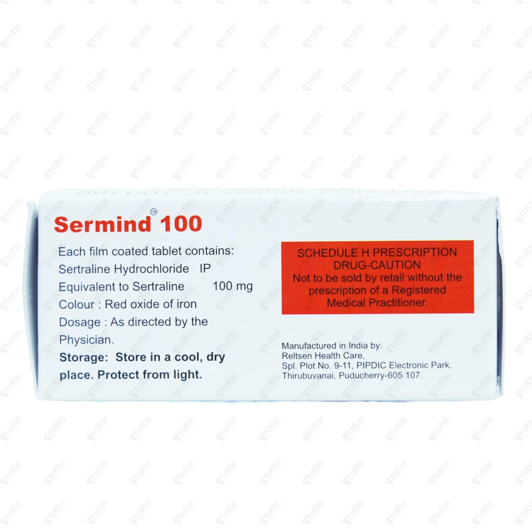 Sermind 100mg Tablet 10's