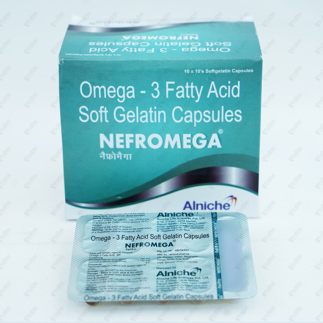 Nefromega Capsule 10's