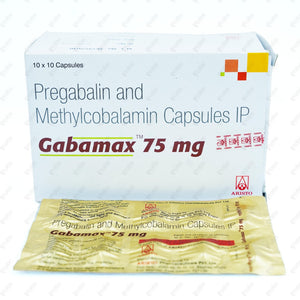 Gabamax 75mg Capsule 10's