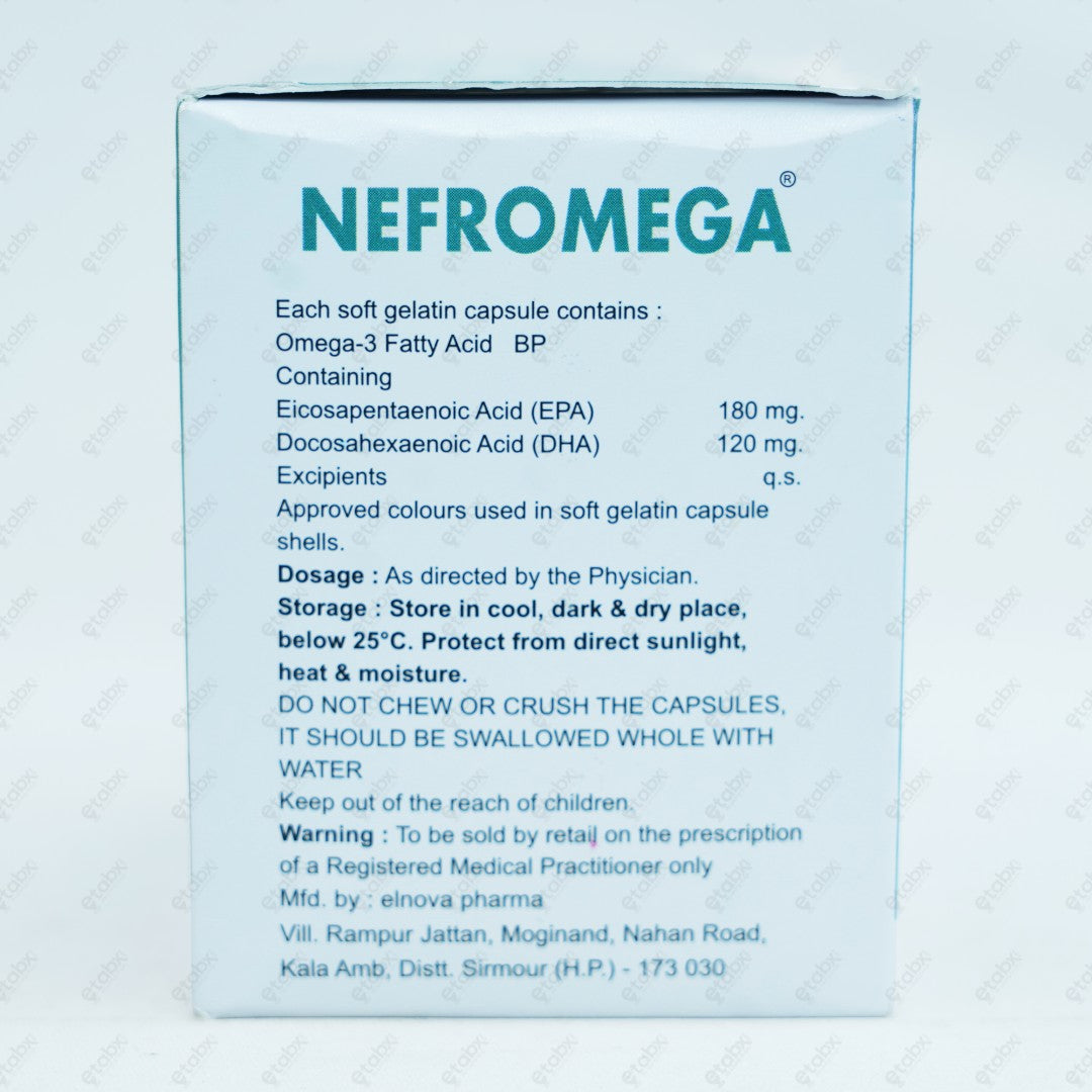 Nefromega Capsule 10's