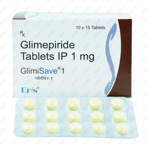 Glimisave 1mg Tablet 15's