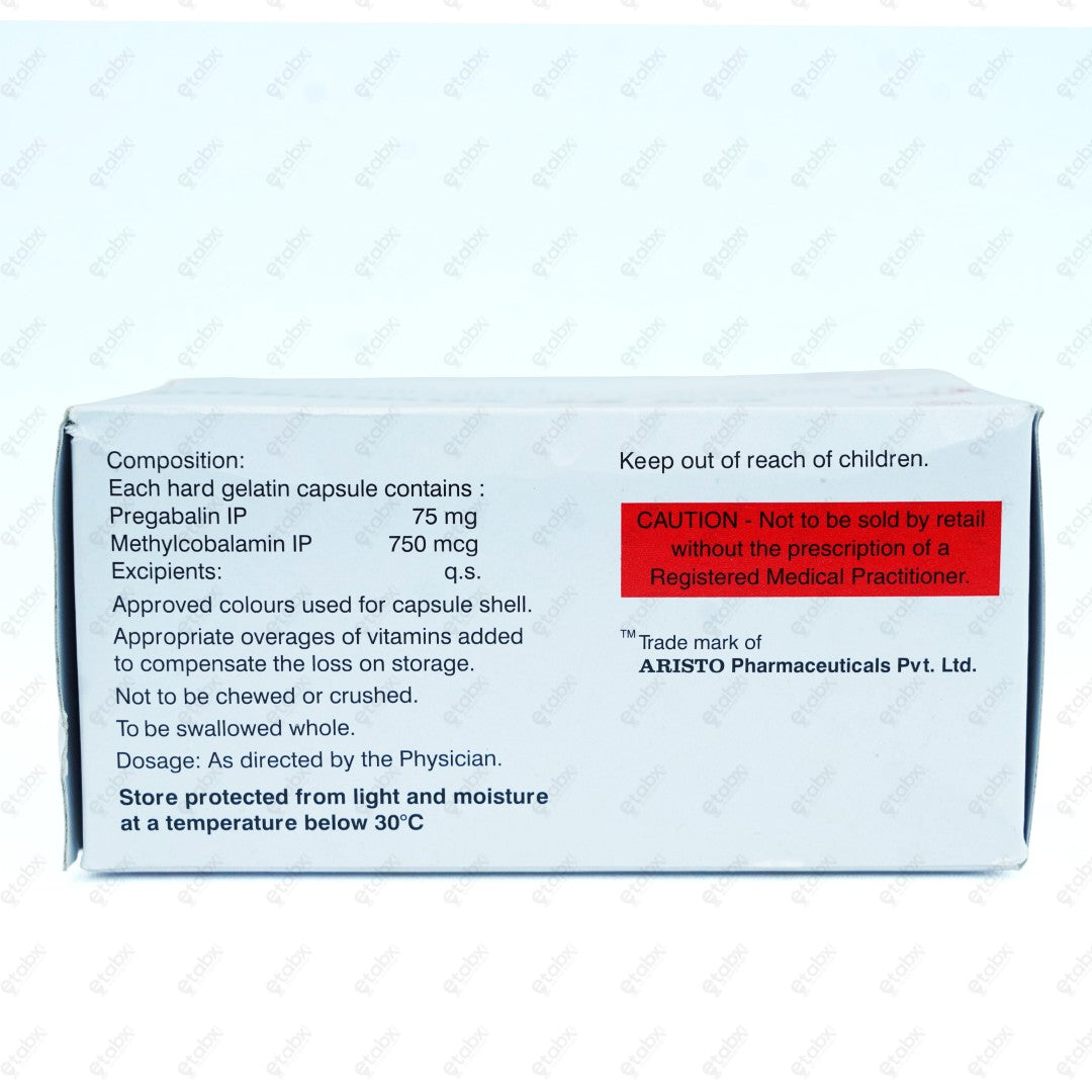 Gabamax 75mg Capsule 10's