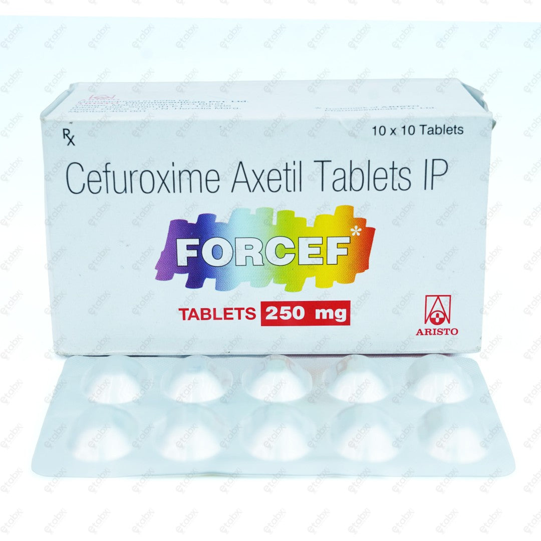 Forcef 250mg Tablets 10's