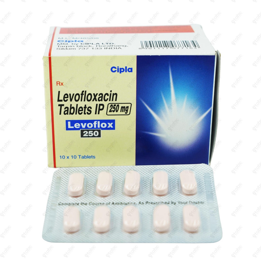 Levoflox 250mg Tablet 10's