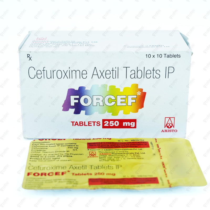 Forcef 250mg Tablets 10's