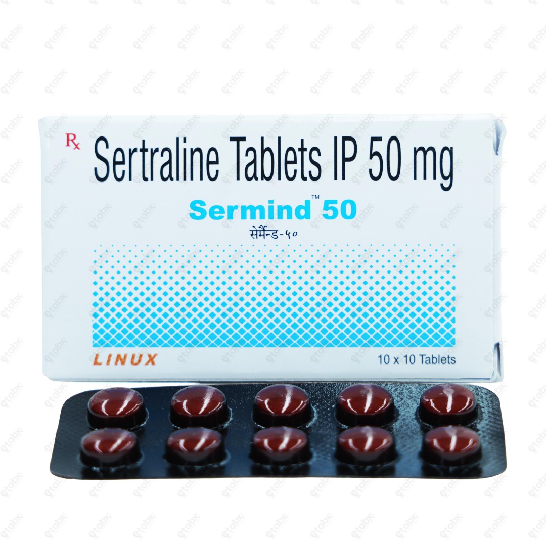 Sermind 50mg Tablet 10's