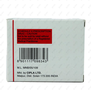Metolar XR 100mg Capsule 10's