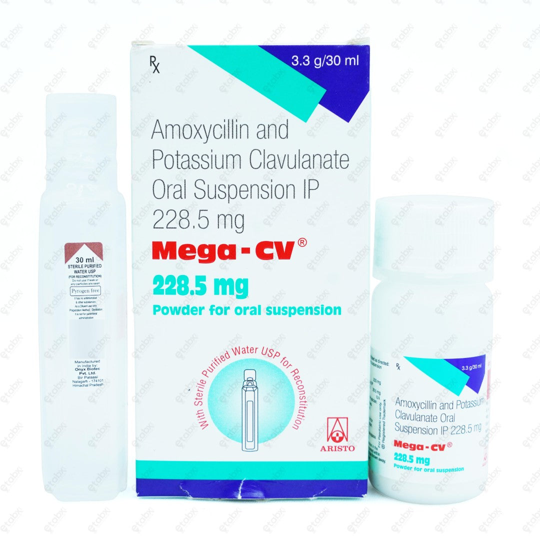 Mega CV 228.5mg Oral Suspension 30ml