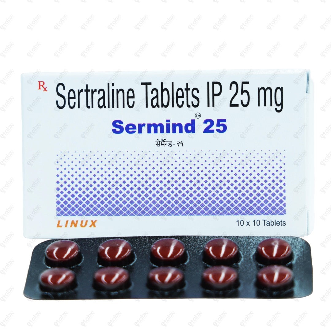 Sermind 25mg Tablet 10's