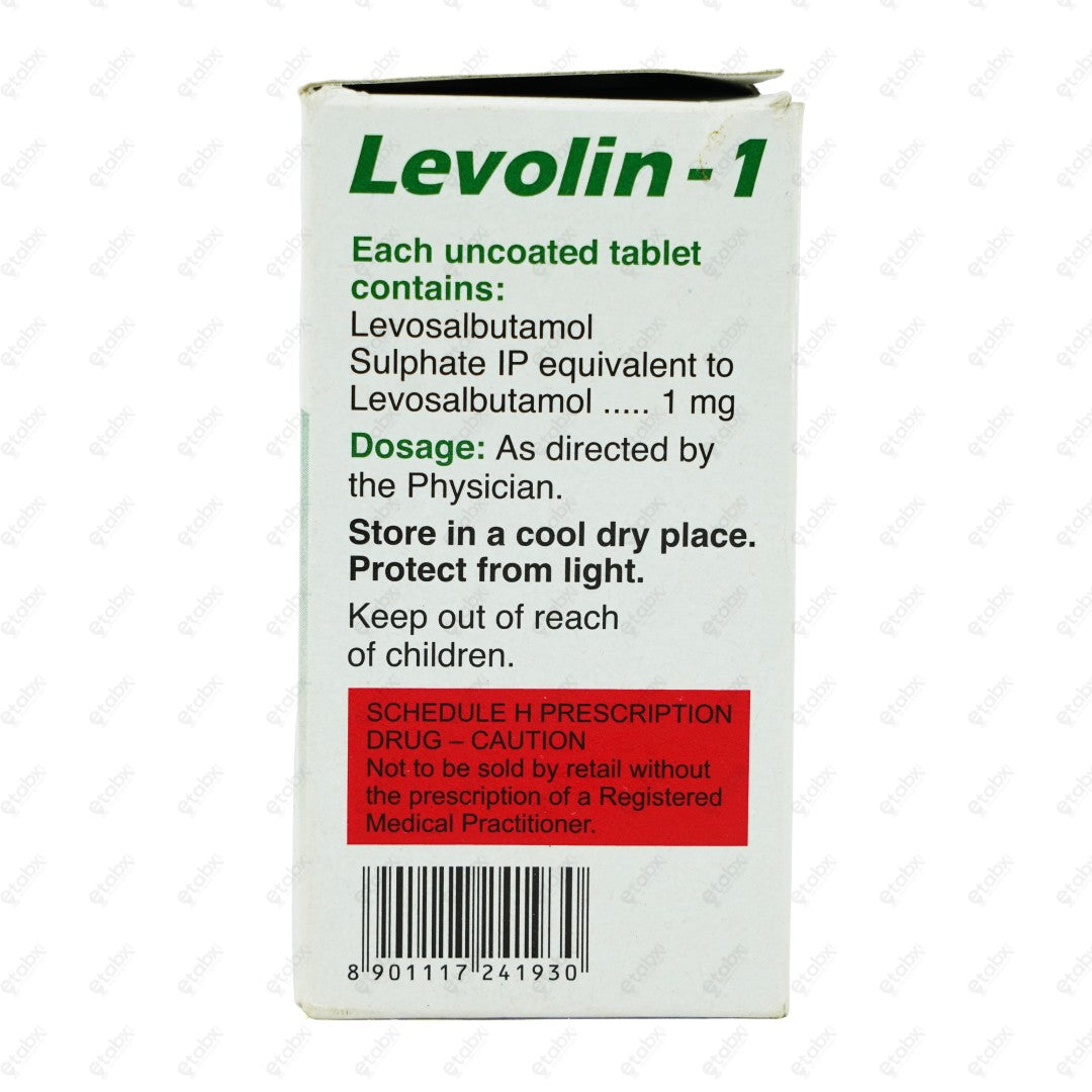 Levolin 1mg Tablets 10's