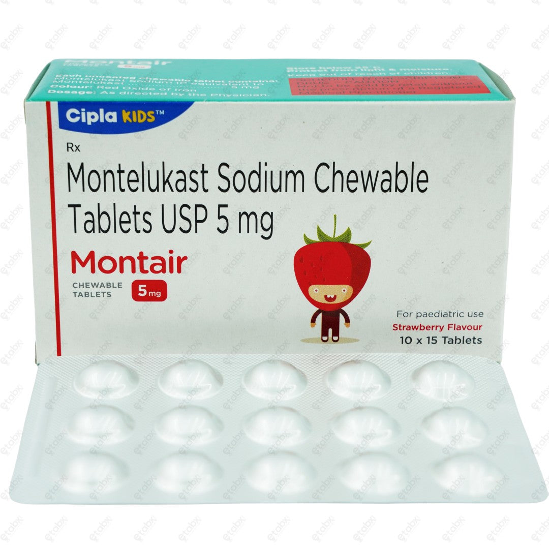 Montair 5mg Tablet 15's