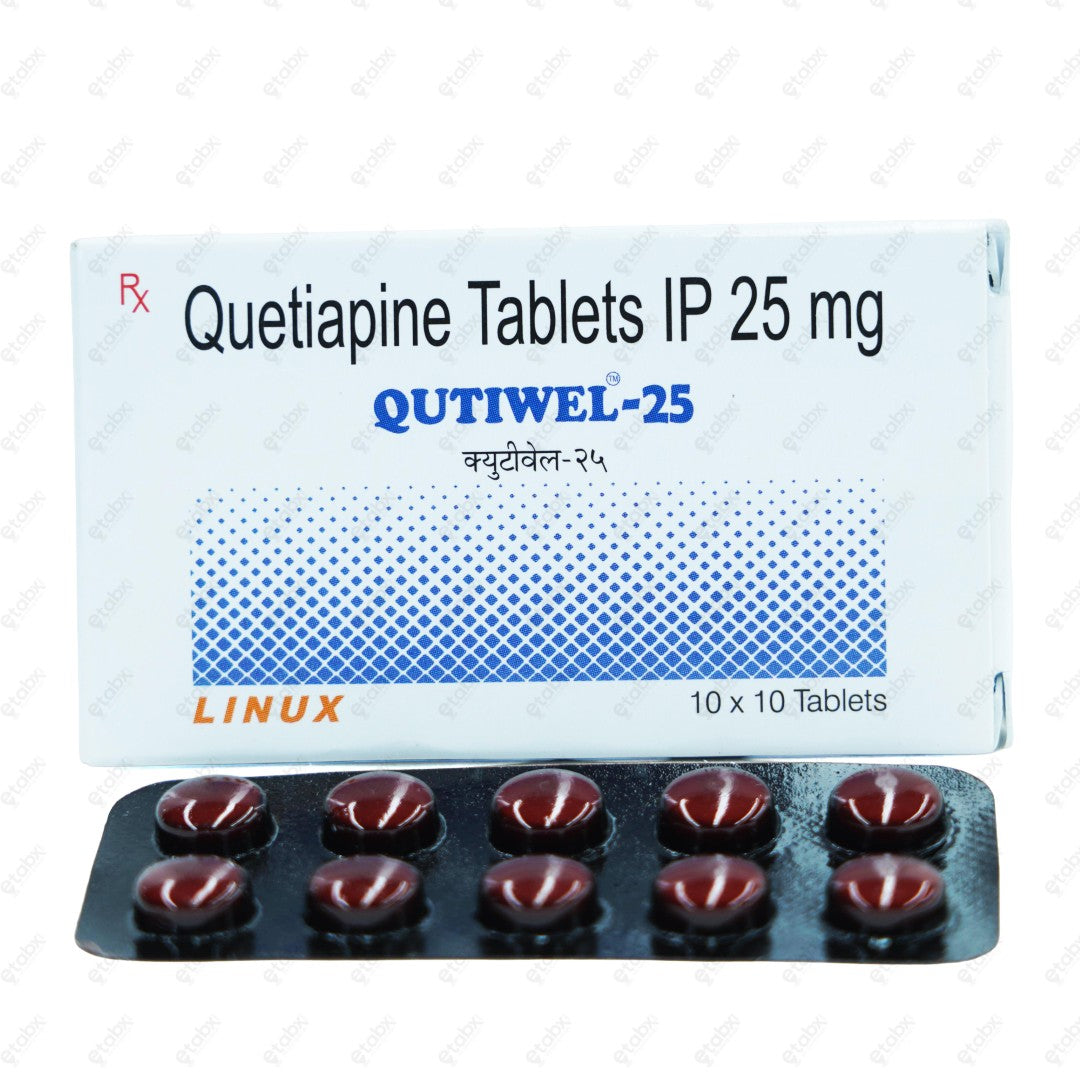 QUTIWEL 25mg Tablets (10's)