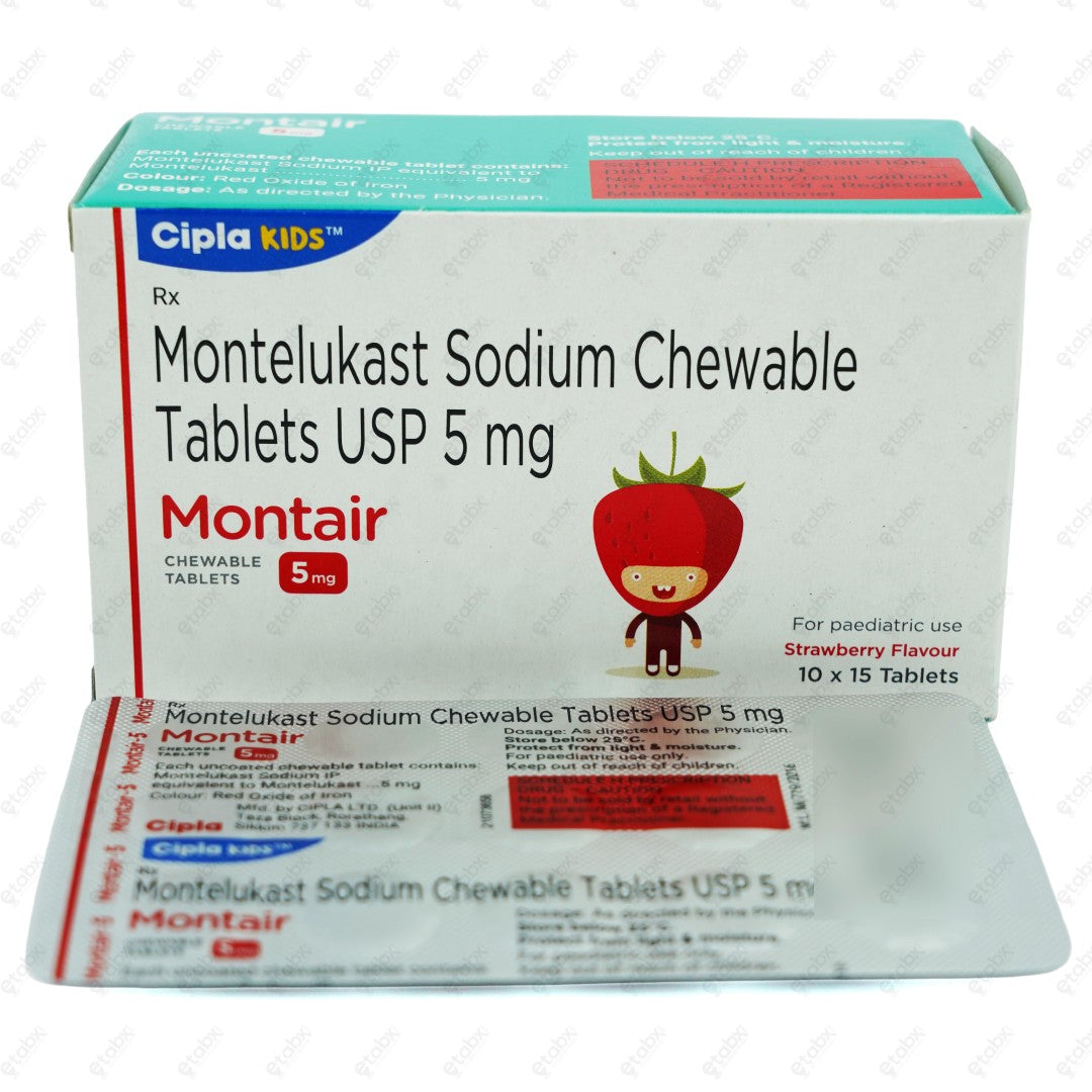 Montair 5mg Tablet 15's