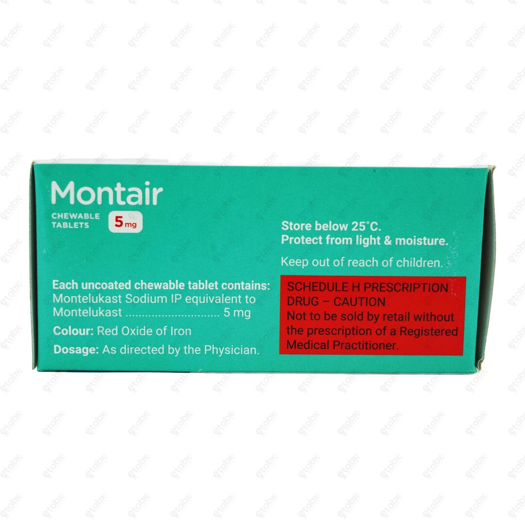 Montair 5mg Tablet 15's