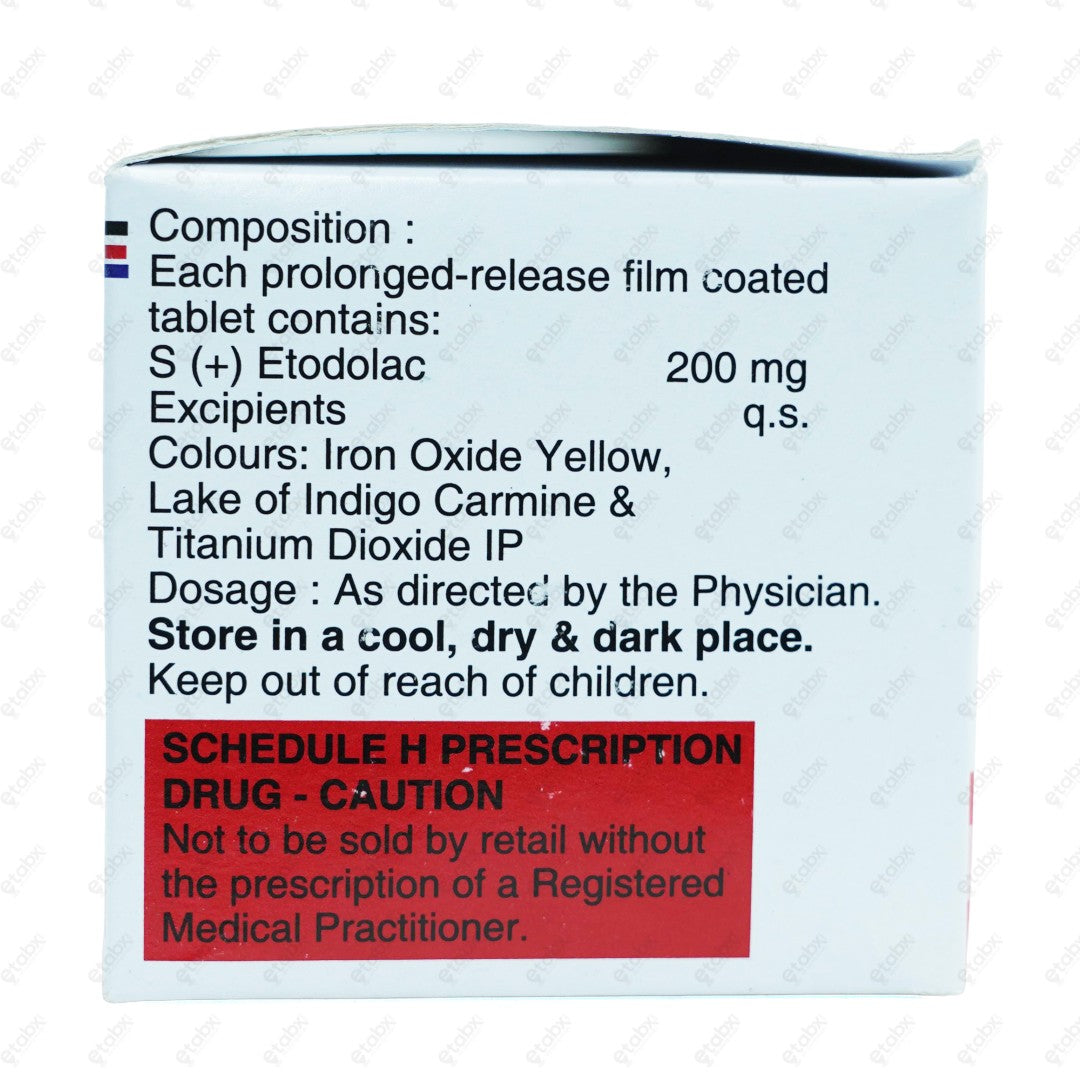 Proxym ER 200mg Tablets 15'S