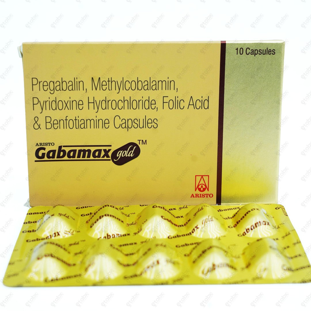 Gabamax Gold Capsule 10's