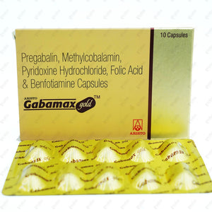 Gabamax Gold Capsule 10's