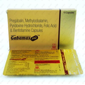 Gabamax Gold Capsule 10's