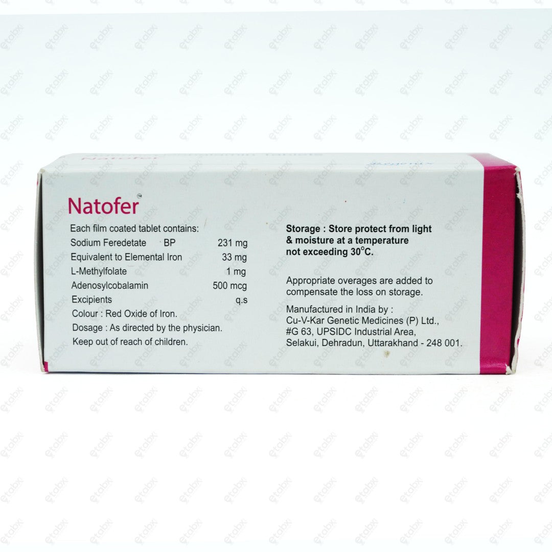 Natofer Tablet 10's