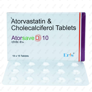 Atorsave D 10 Tablets 15's