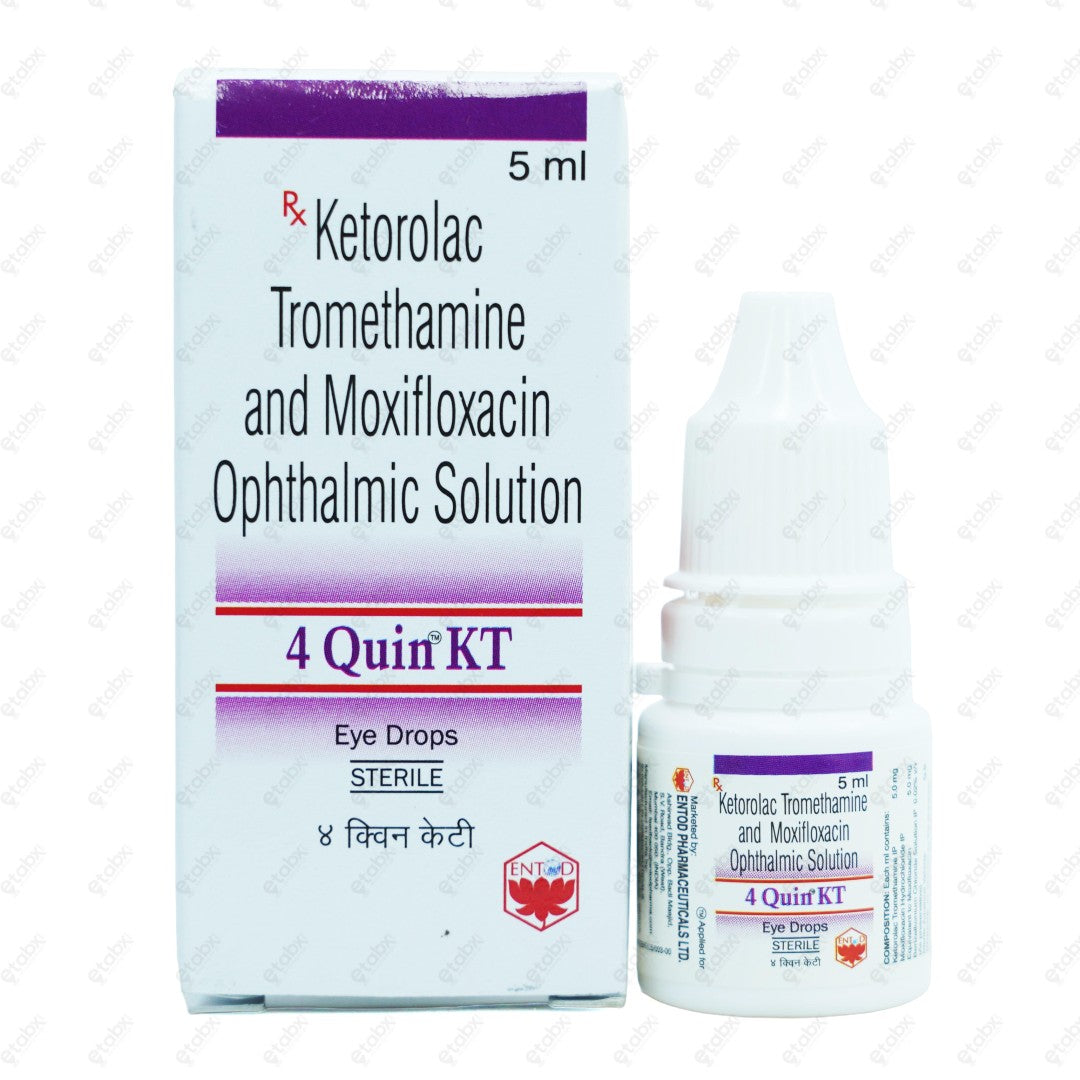 4 Quin KT Eye Drops 5ml