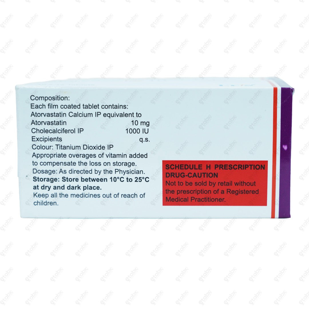 Atorsave D 10 Tablets 15's