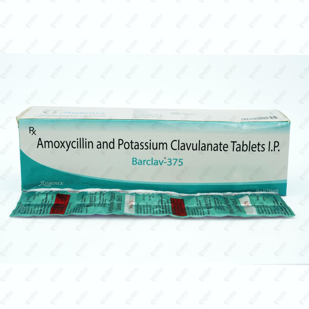 Barclav 375mg Tablet 10's