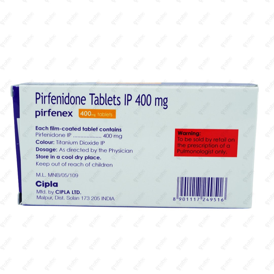 Pirfenex 400MG Tablet 15's