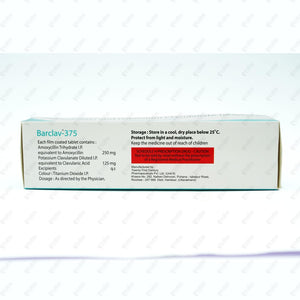 Barclav 375mg Tablet 10's