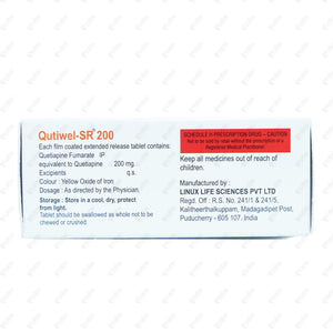 QUTIWEL SR 200mg Tablet 10's