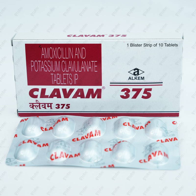 CLAVAM 375MG Tablets 10's