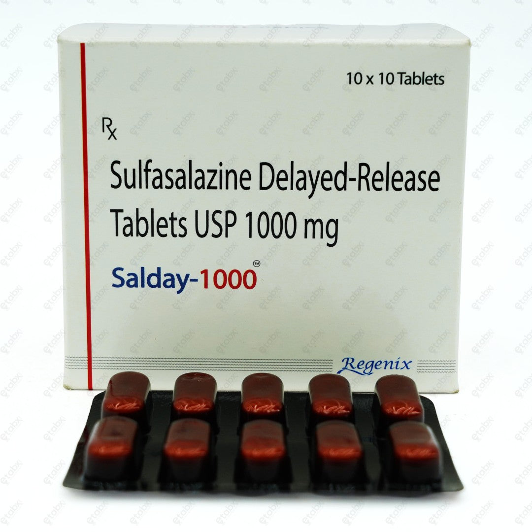 SALDAY 1000 Tablets 10's