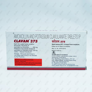 CLAVAM 375MG Tablets 10's